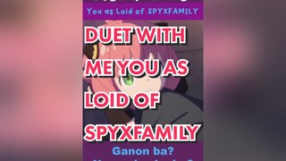 Hello! Try to duet this since wala akong mahanap na ka-collab🤣 spyxfamily duet tagalog vachallenge 