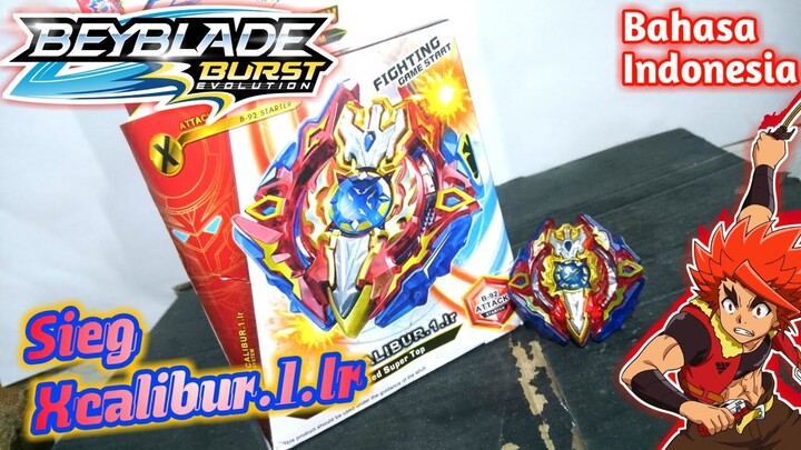 Review Beyblade Sieg Xcalibur.1.Ir |Mainan&Hobi part 35 [BAHASA INDONESIA]
