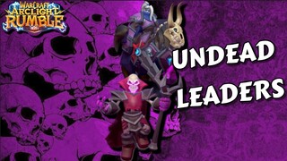 The UNDEAD LEADERS explained and RATED! Warcraft Arclight Rumble