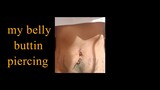 my belly button piercing 2