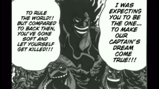 Kaido words to whitebeard