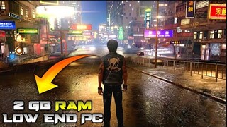 🔥TOP 10 Games like GTA 5 FOR LOW END PC