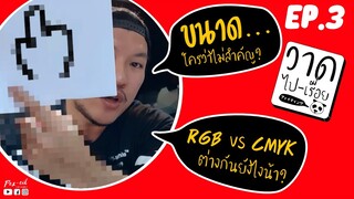 วาดไปเรื่อย EP.3 | จะวาดรูปตั้งค่ากระดาษขนาดไหนดีอ่ะ? | จันทร์ 23 มีนาคม 2563