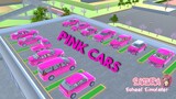 PINK CARS - SAKURA SCHOOL SIMULATOR
