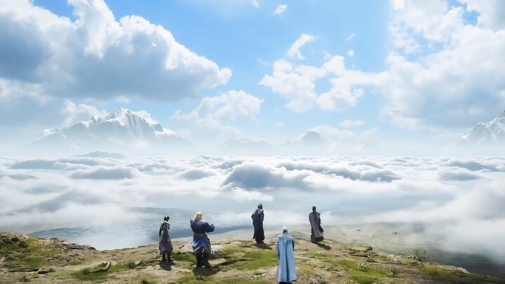 Pemandangan dan kota-kota di The Immortal Cultivation Story digambarkan dengan sangat indah