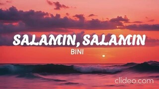 BINI - Salamin, Salamin/Karera (lyrics video)