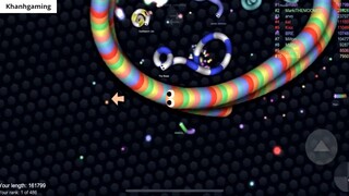 Slither.io A.I. 200,000+ Score Epic Slitherio Gameplay #92 12