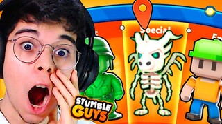 AS SKINS SECRETAS DA UPDATE DOS YOUTUBERS DO STUMBLE GUYS!