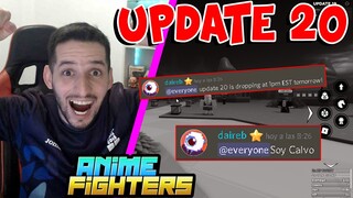 😱 GRAN NOTICIA!! UPDATE 20 ANIME FIGHTERS ROBLOX *ACTUALIZACION*