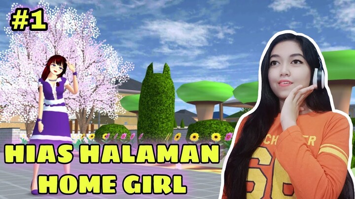 #PART12 Hias halaman rumah di sakura school simulator | jadi lucyu 😍 #sakuraschoolsimulator  #viral