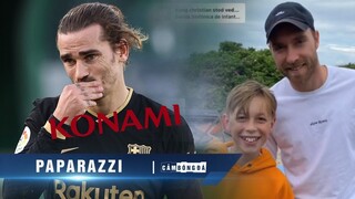 Paparazzi | Griezmann bị cắt hợp đồng vì vạ miệng; Eriksen lần đầu xuất hiện sau sự cố ở EURO