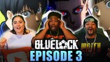 A King Has Risen! Blue Lock Episode 3  Reaction