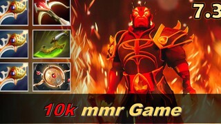 Ember Spirit เกม MMR เฉลี่ย 10k Carry Build Dota 2 731 ไฮไลท์ Meta ใหม่