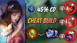 THIS 45% CD WILL MAKE YOU A CHEATER | NEW BUILD FOR GUINEVERE | 21KILLS MLBB