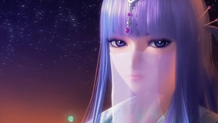 There are thousands of mysterious goddesses, half of them are beauties in purple