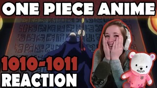 LAW and KID and ZORO? Oh My! One Piece Episode 1010 - 1011 | Anime Reaction & Review