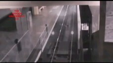 Alleged ghost train caught on CCTV at Baotou railway station in China.