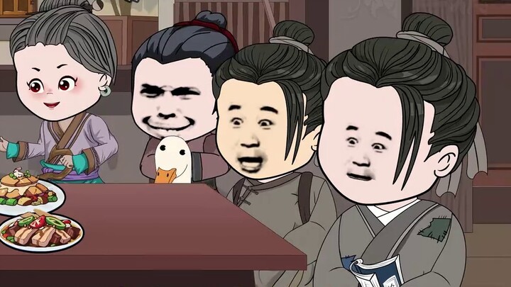 Qingtian returned to the village and went to the government office with Qin Hexuan for training.