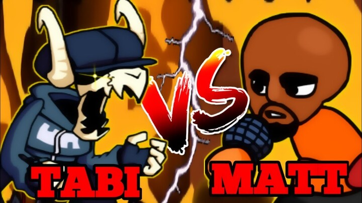 Tabi Cursed VS Trainer Matt Overpower -  Friday Night Funkin Mod