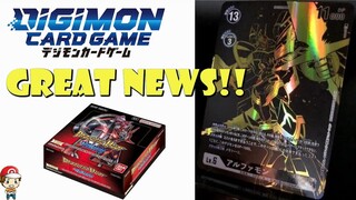 Crazy Rare Alphamon Revealed & BIG Ex-03 Update! (BIG Digimon TCG News)