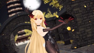 Genshin Impact MMD Fluorescent Flower and Moon Pair