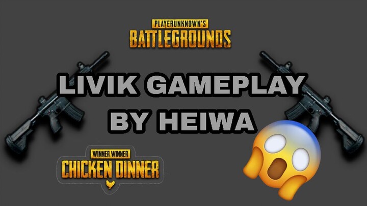 LIVIK GAMEPLAY BY HEIWA🔥 | PUBGM