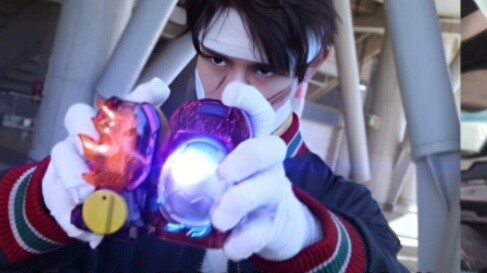 In Kamen Rider, those enhanced items that have extra slots to add props or accessories for re-transf
