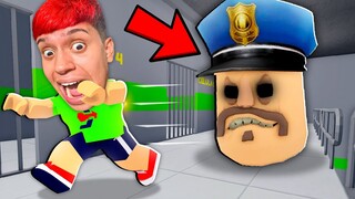 A CABEÇA DO BARRY ESTÁ ME PERSEGUINDO NO ROBLOX!! (BARRY'S PRISON RUN)