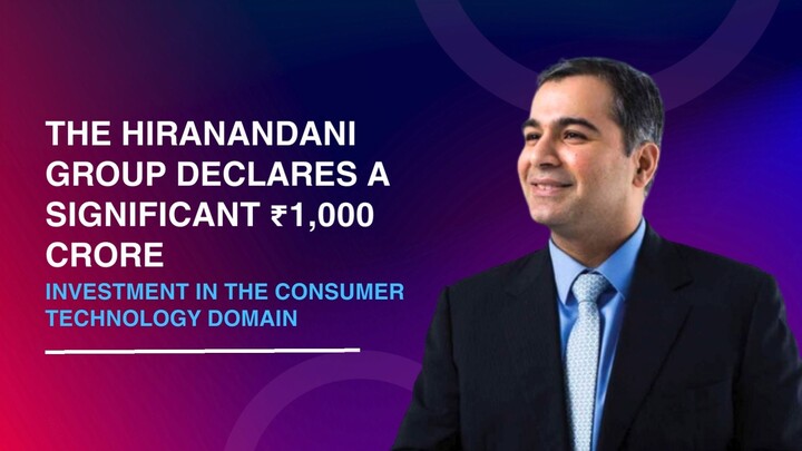 The Hiranandani Group declares a significant ₹1,000 crore investment in the cons