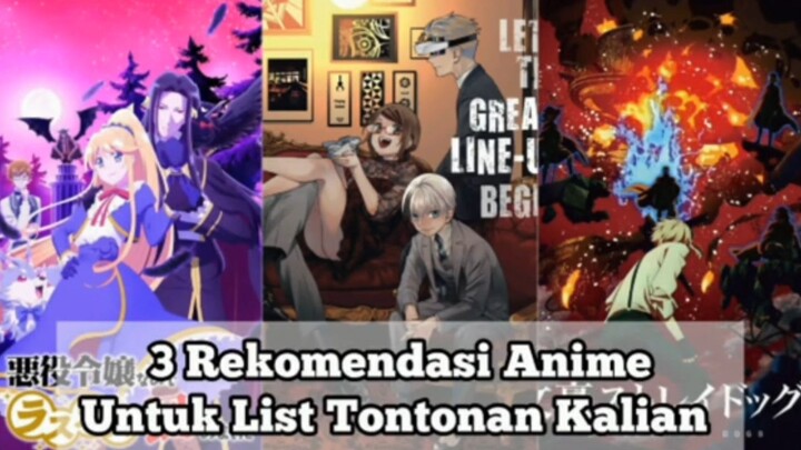 3 rekomendasi anime untuk list tontonan kalian nih_Part 1