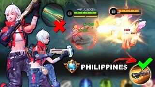 SNIPER? SNIPER? LOL | BEATRIX PHILIPPINES SHOTGUN IS THE BEAST | MLBB | BEATRIX ONE SHOT