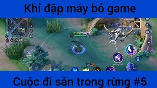 Khỉ đập máy bỏ game cuộc đi săn trong rừng #5