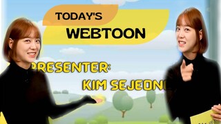 [ENG] Kim Sejeong's Encouragement for viewers to watch Today's Webtoon #todayswebtoon #kimsejeong