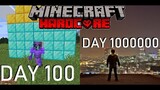 I Survived 1,000,000 Days in Ultra Hardcore Minecraft... Here's What Happened