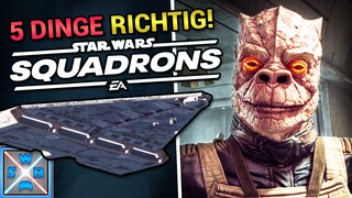 5 Dinge, die STAR WARS SQUADRONS richtig macht 😎