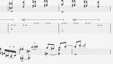 [Thên Quan Tứ Phúc] Một Hoa Một Kiếm Animation Interlude Clozzz Fingerstyle Guitar Tab [Li Xinyi]