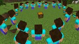 Minecraft, But 100 Players BATTLE to Get the Most Kills in 1 Hour
