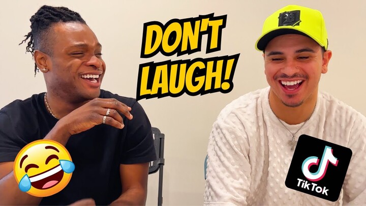 Try NOT To LAUGH! with Cyrus Dobre