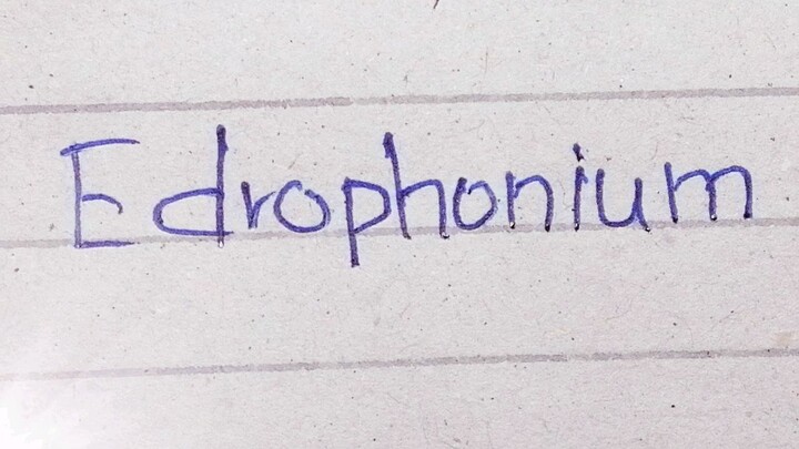 Endrophonium