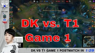 DK vs. T1 | Semifinals Day 1 Game 1 Highlight | Worlds 2021