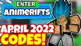 APRIL *2022* ALL NEW SECRET FREE CASH OP CODES In ANIME RIFTS! Roblox Anime Rifts