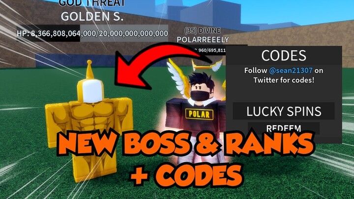 NEW Rank, BOSS & CODES!! | A Hero's Destiny