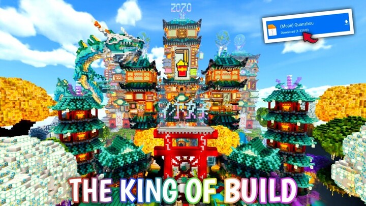 THE KING OF BUILDING!! BUILDING TERGILA YANG PERNAH GUE LIHAT! - Map Showcase Minecraft #215