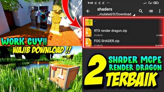 TOP 2 Shader Mcpe 1.19 ( RenderDragon ) - Shaders for mcpe - mcpe shader 1.19 - shader mcpe 1.19 -