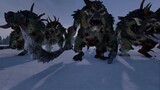 Ugma tribe vs Norsca warhammer 2 cinematic battle