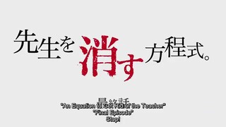 Sensei wo kesu houteishiki Ep 8 (FINAL)