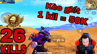 PUBG Mobile - Kèo Solo Squad giết 1 mạng = 50K và những pha vẩy AWM Siêu kinh điển