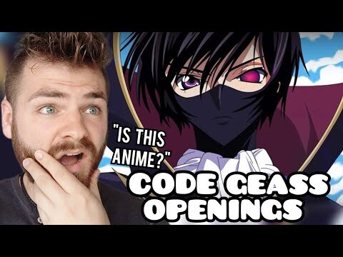 First Time Reacting to "CODE GEASS Openings (1-5)" | New Anime Fan!