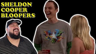 SHELDON COOPER FUNNIEST BLOOPERS REACTION | BIG BANG THEORY