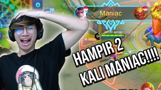 17 Kill Claude HAMPIR DUA KALI MANIAC - MOBILE LEGENDS INDONESIA